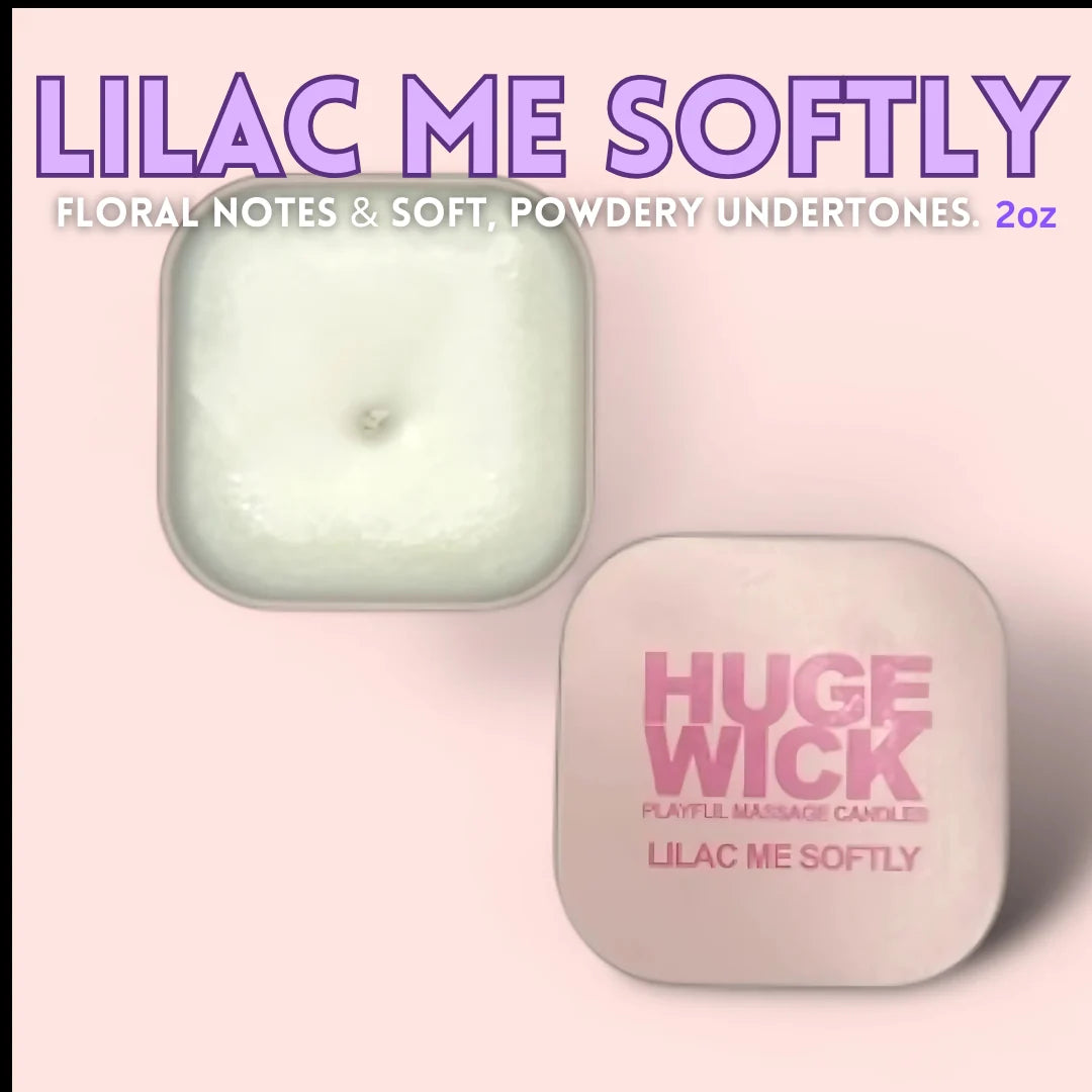 Lilac Me Softly -Massage Candle