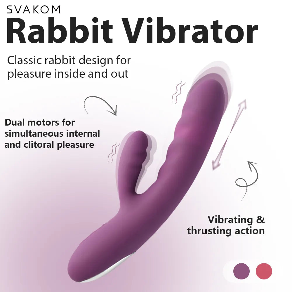 AVERY
Powerful Thrusting Rabbit Vibrator