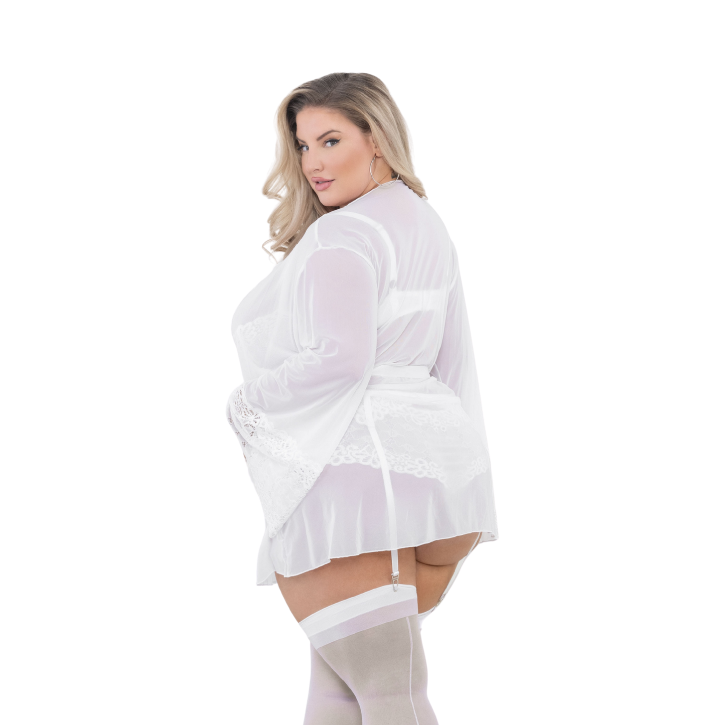 M&M Lace Robe