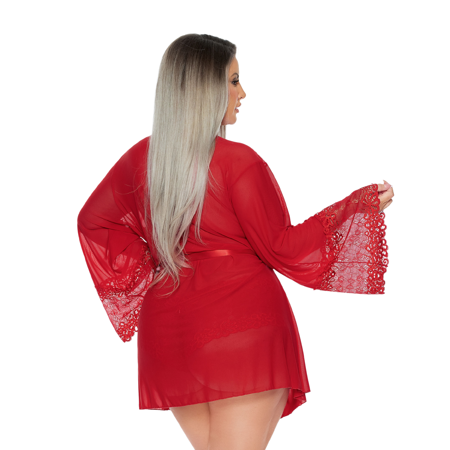 M&M Lace Robe