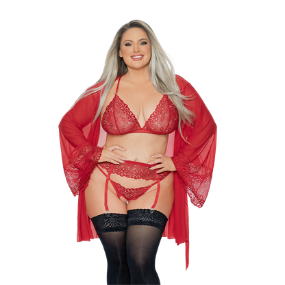 M&M Lace Robe