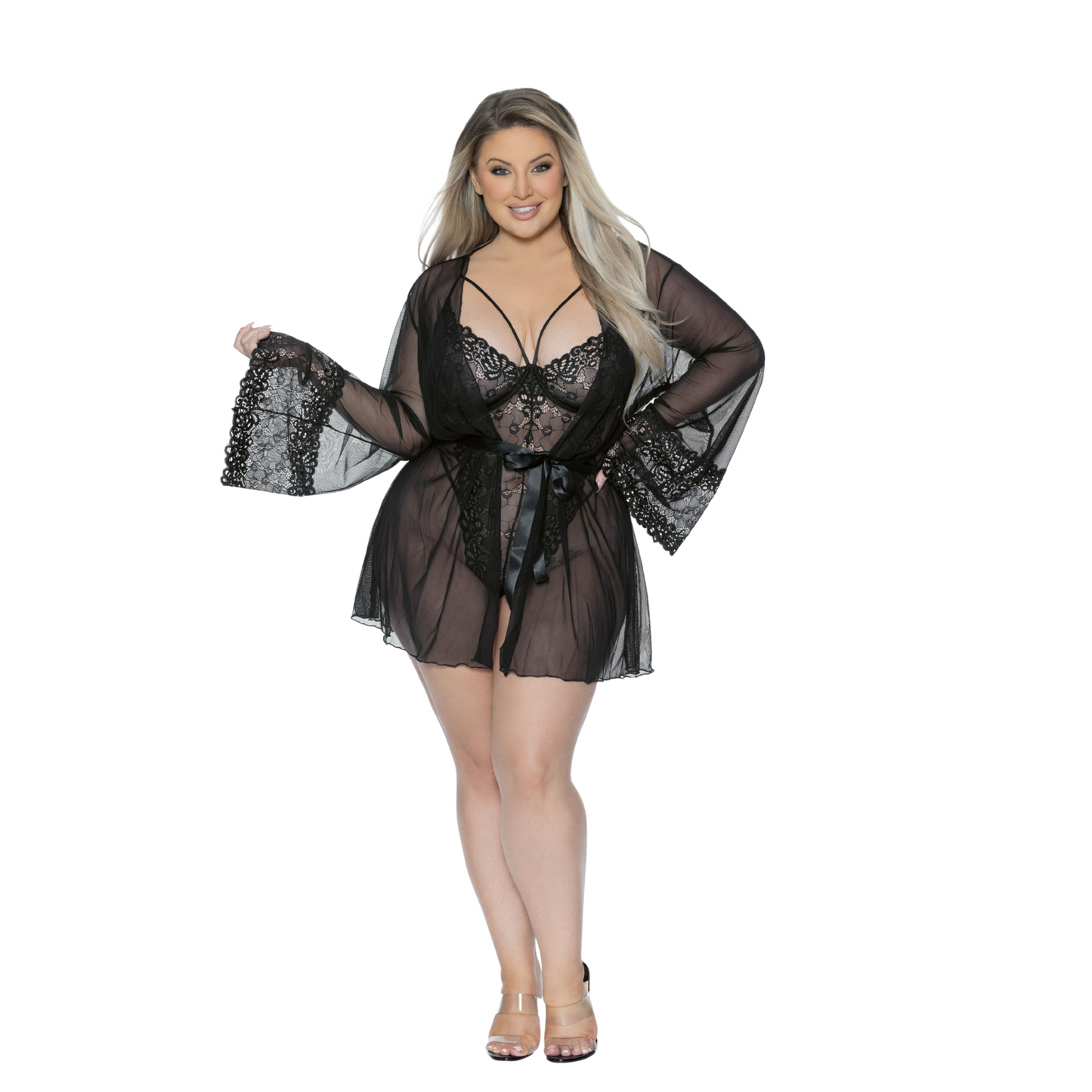 M&M Lace Robe