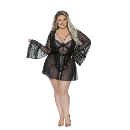 M&M Lace Robe