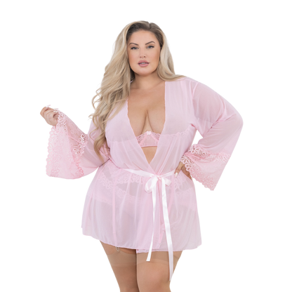 M&M Lace Robe