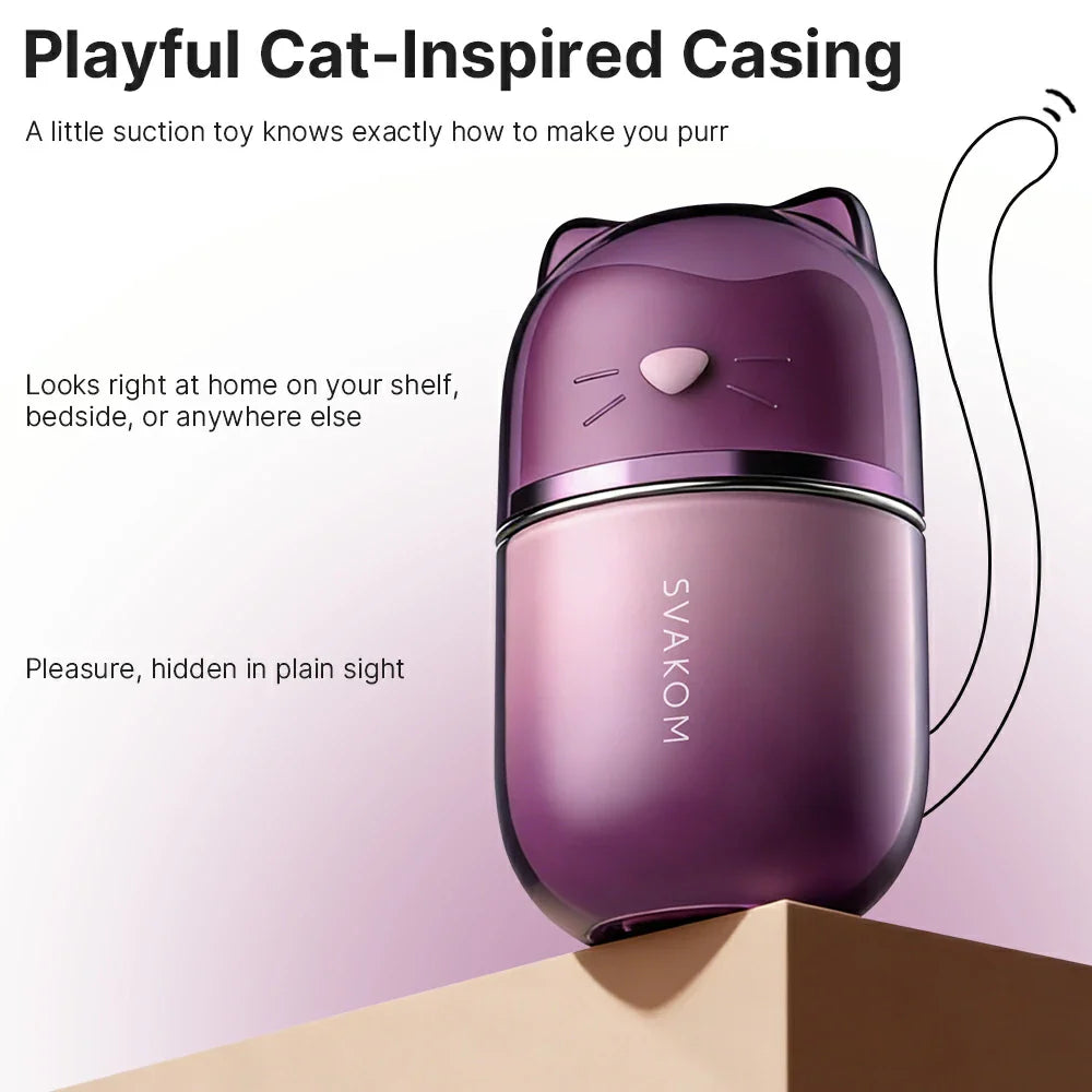 KLITTY Triple-Action Tongue Licking & Suction Vibrator