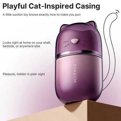 KLITTY Triple-Action Tongue Licking & Suction Vibrator
