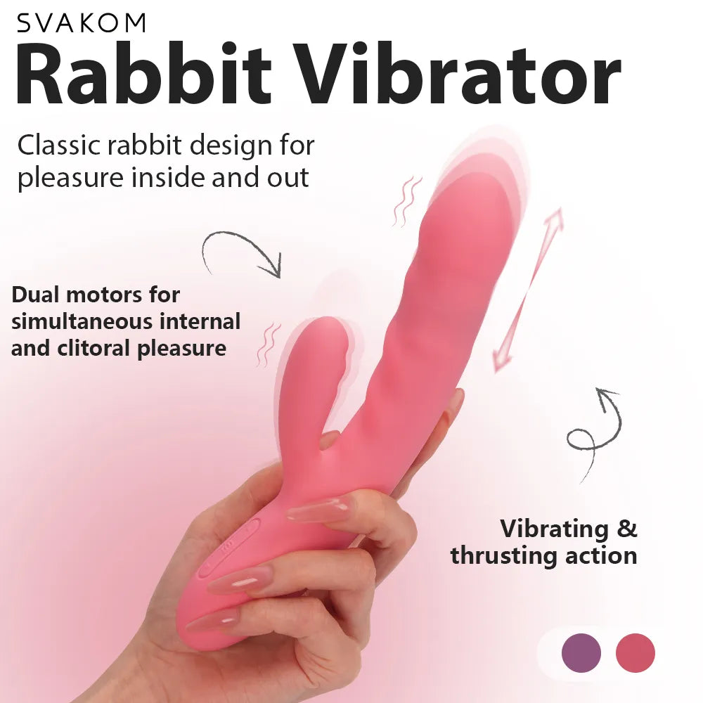 AVERY
Powerful Thrusting Rabbit Vibrator