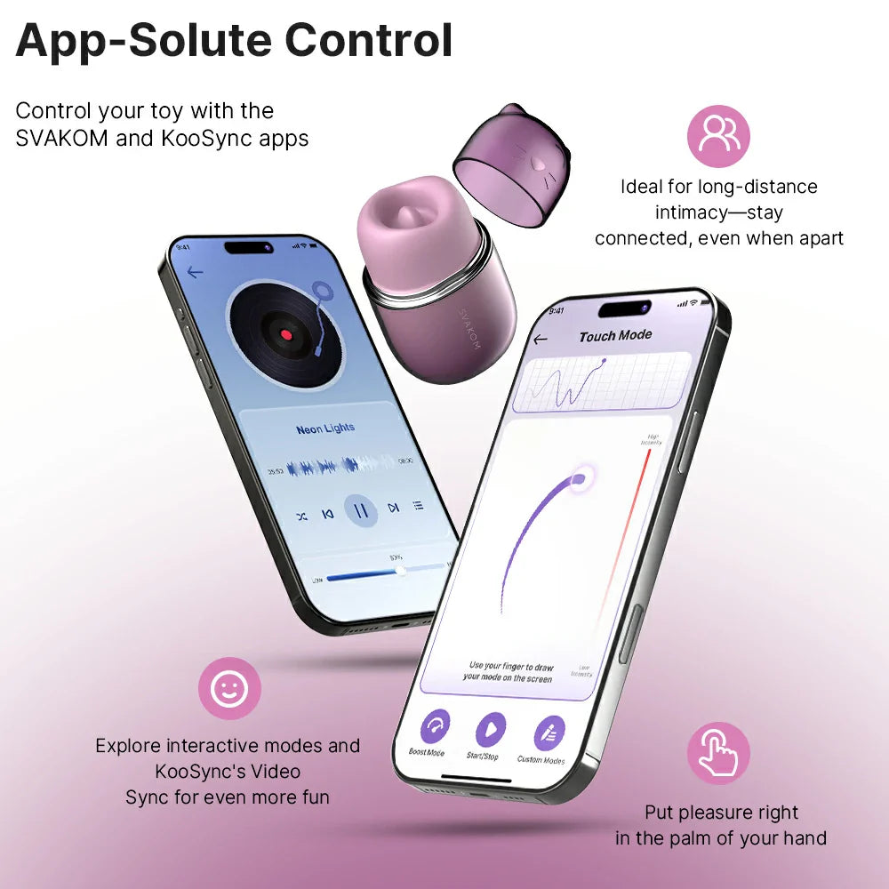 KLITTY Triple-Action Tongue Licking & Suction Vibrator