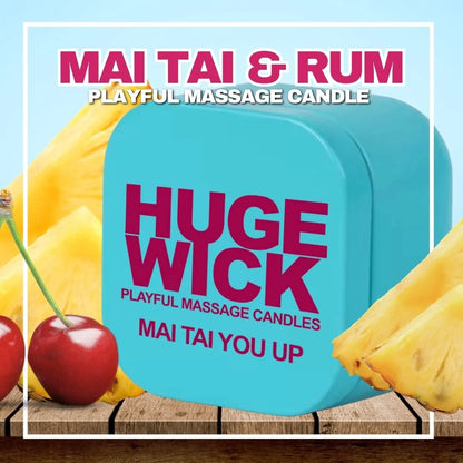 Mai Tai You Up -Massage Candle