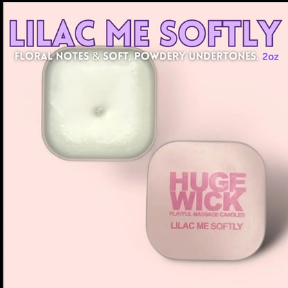 Lilac Me Softly -Massage Candle
