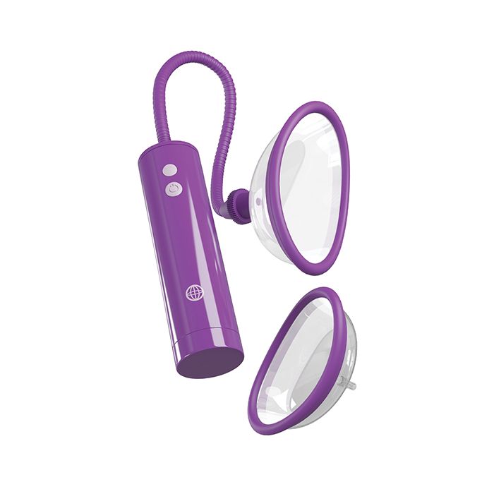 Fantasy For Her Rechargeable Pleasure Pump Kit - Purple